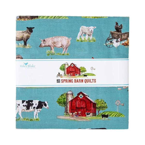 Spring Barn Quilts 10" Stacker