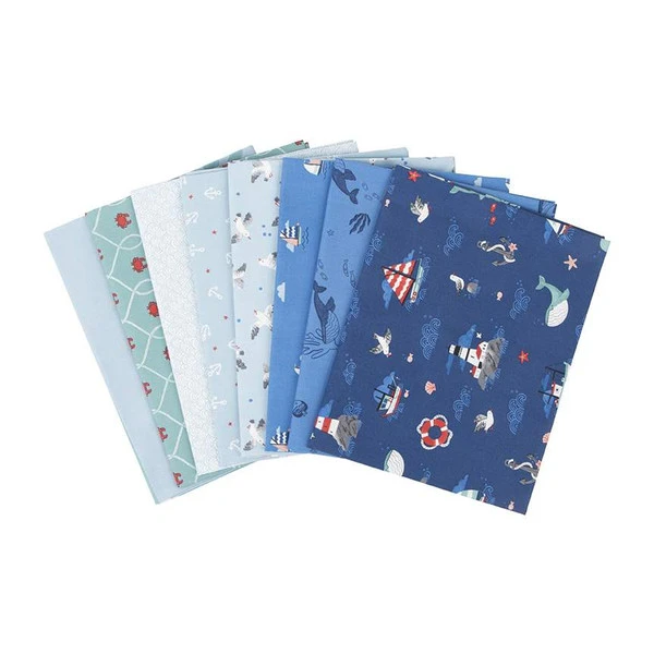 Lost At Sea 1-Yard Bundle Navy - Image 2