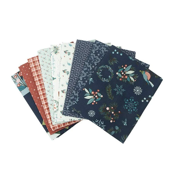 Arrival Of Winter 1-Yard Bundle Navy - Image 2