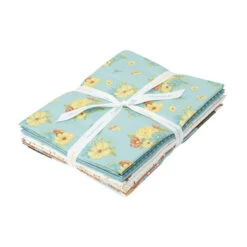 Happy At Home 1-Yard Bundle Aqua
