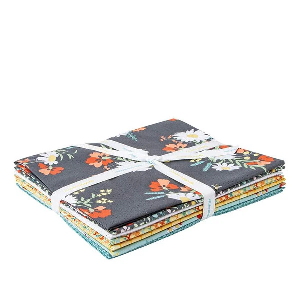Sunshine And Sweet Tea 1-Yard Bundle Steel