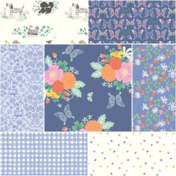 Chloe 1-Yard Bundle Blueberry
