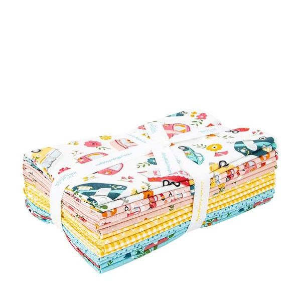 Gone Glamping 1-Yard Bundle White