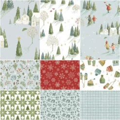 Magical Winterland 1-Yard Bundle Blue