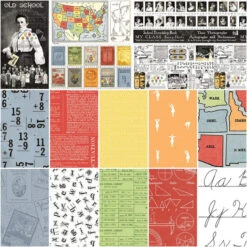 Old School 1-Yard Bundle Blue