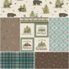 Let's Get Lost In The Woods 1-Yard Bundle Off White