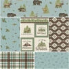 Let's Get Lost In The Woods 1-Yard Bundle Vintage Blue