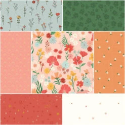 Stay Wild 1-Yard Bundle Peaches 'n Cream