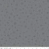 Flannel Snow Leopard Snowflakes Gray