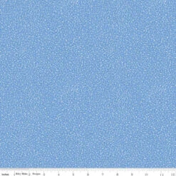 Flannel Snow Leopard Flurry Blue