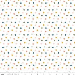 Flannel Make A Pretty Life Hearts White