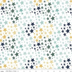 Flannel It's A Boy Stars White