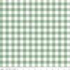 Flannel It's A Girl Gingham Sage