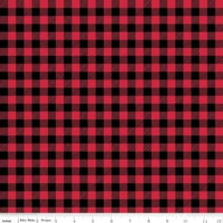 Flannel Buffalo Check Black/Red