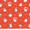 Flannel Jolly Old Elf Red