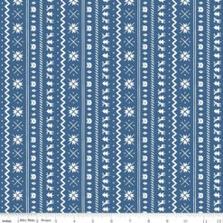Flannel Northern Lights Fair Isle Ocean