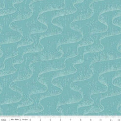 Flannel Northern Lights Aurora Turquoise