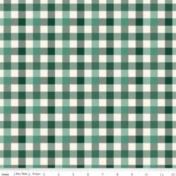 Flannel Old Fashioned Christmas Check Green
