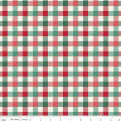 Flannel Old Fashioned Christmas Check Multi