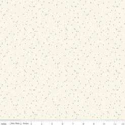 Flannel Snow Dots Cream