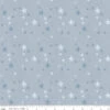 Flannel Safari Stargazing Boy Stars Blue
