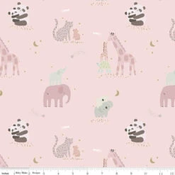 Flannel Safari Stargazing Girl Main Pink