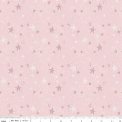 Flannel Safari Stargazing Girl Stars Pink