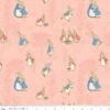 Flannel The Tale Of Peter Rabbit Main Coral