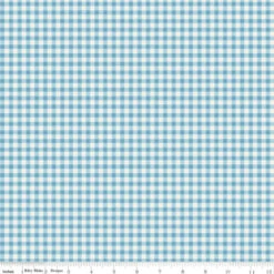 Flannel The Tale Of Peter Rabbit Gingham Blue
