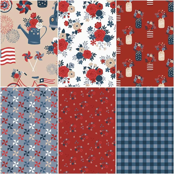 Red, White And True Flat Fold Bundle