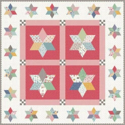 Pot Luck Stars Quilt Boxed Kit