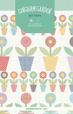 Bee In My Bonnet Gingham Garden Quilt Pattern
