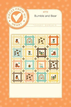 Sandy Gervais Bumble And Bear Quilt Pattern