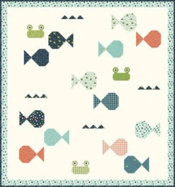 Sandy Gervais Fish Academy Quilt Pattern