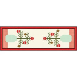 Sandy Gervais In A Fruit Jar Winter Runner Pattern