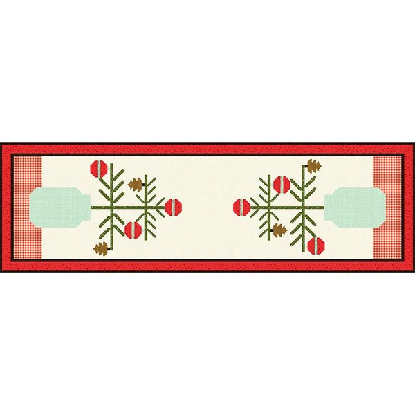 Sandy Gervais In A Fruit Jar Winter Runner Pattern