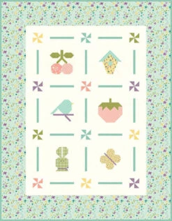 Sandy Gervais Hello Spring Quilt Pattern