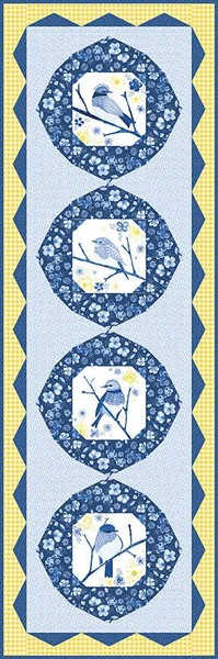 Sandy Gervais Lunch With Abby Runner Pattern