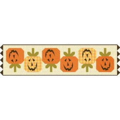 Sandy Gervais Pumpkin Parade Runner And Quilt Pattern