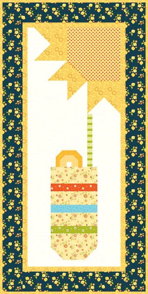 Sandy Gervais Refreshing Wall Hanging Pattern - Image 3