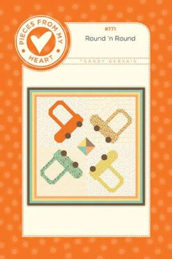 Sandy Gervais Round 'n Round Quilt Pattern