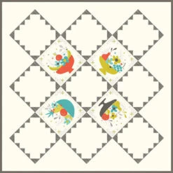 Sandy Gervais Sixties Throwback Quilt And Pillow Pattern