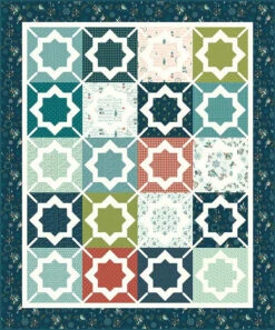 Sandy Gervais Snow Crystals Quilt Pattern