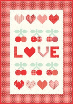 Sandy Gervais This Is Love Wall Hanging Pattern