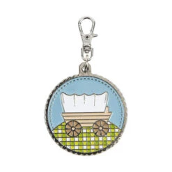 Lori Holt Enamel Happy Charm™ Prairie Covered Wagon