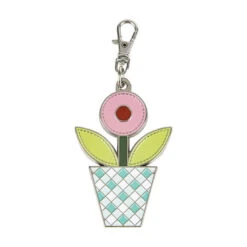 Lori Holt Enamel Happy Charm™ Gingham Garden