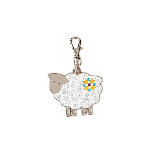 Lori Holt Enamel Happy Charm⢠Sheep