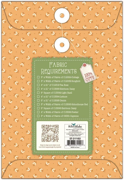 Lori Holt Quilt Seeds⢠Pattern Home Town Neighbor No. 3 - Image 2