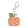 Lori Holt Bee Dots Enamel Happy Charm™ Pumpkin