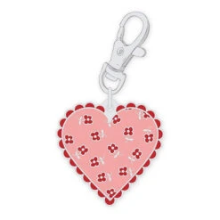 Lori Holt Bee Dots Enamel Happy Charm™ Heart